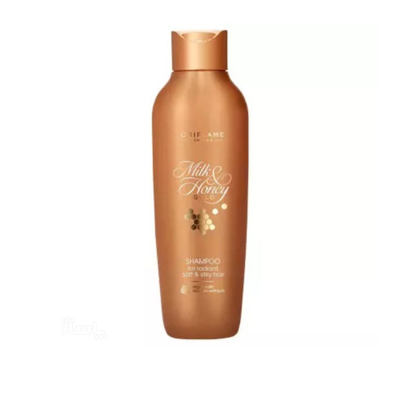 شامپو شیر و عسل طلایی اوریفلیم سری Milk & Honey Gold
